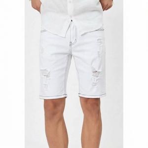 <b>Men</b> Casual Cotton Denim <b>Shorts</b> <b>Knee</b> <b>Length</b> Jean <b>Shorts</b> Custom Summer Wear Clothing Manufacturer - Product Image 1