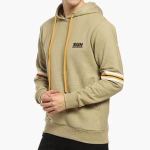 Sweat à capuche pour homme en coton respirant, 100 % coton, pour usage extérieur, style décontracté, hiver, différents designs, personnalisable, haute qualité - Product Image 3