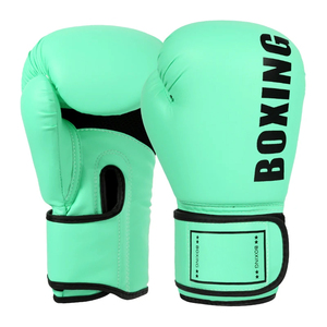 Professional Fight Boxing Gloves 8oz 10oz for Closure PU Leather Breathable Customized Color Unisex High Performance Training - Product Image 2