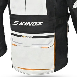 Veste de moto imperméable unisexe à manches longues 5 Sports, taille plus, respirante, style sport, toutes saisons - Product Image 6