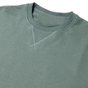 Sweat-shirts en jersey tricoté à manches longues pour hommes, style nouveau, respirants, lavage à l'acide, 100 % coton biologique, grande taille, haute qualité, vente en gros - Product Image 6