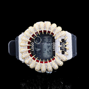 Reloj de Lujo con Incrustaciones de Diamantes, Estilo Joyería Hecha a Mano de Alta Calidad, al Mejor Precio al por Mayor, con Diamantes Moissanite VVS - Product Image 1