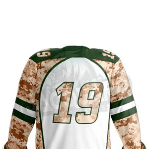 Uniforme de hockey sur glace tendance, personnalisez votre propre logo, taille adulte, logo personnalisé, 100% polyester, séchage rapide - Product Image 6