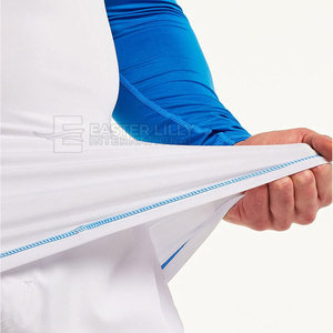 Dernier design de rashguard pour hommes, vêtements de sport, rashguard à prix avantageux, avec logo personnalisé, fabriqué au Pakistan - Product Image 5