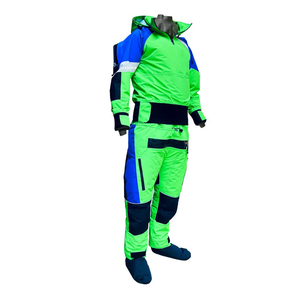 Combinaison de travail bleue et blanche pour homme, polyester, réfléchissante, manches longues, uniforme - Product Image 4