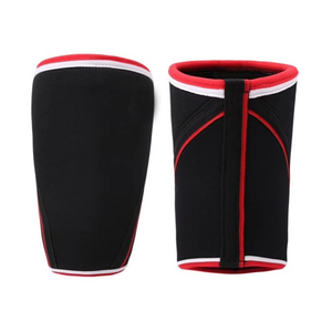 Manchons de compression personnalisés pour le powerlifting et les levées de poids lourds avec tissu extensible, service OEM, commande en gros, approvisionnement - Product Image 1