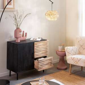 Aparador Vandana Sereno Ultra pequeño de madera de mango - Product Image 3