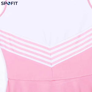 Uniforme de cheerleading OEM en tissu élastique, uniformes de cheerleading personnalisés - Product Image 3