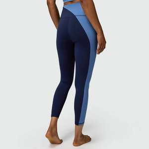 Leggings personnalisés taille haute pour femmes, unis, haute performance, pour le sport et le yoga, avec taille élastique - Product Image 1