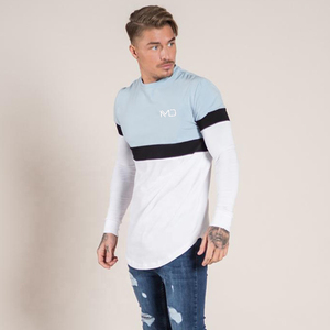 เสื้อยืดผู้ชายคอตตอน 100% ขายส่ง คุณภาพพรีเมียม สไตล์สตรีทแวร์ ลายเรียบ - Product Image 4