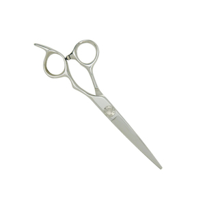 Tijeras de Peluquería Profesionales para Barberos, Mano Derecha, 6 Pulgadas, con Mango Largo y Apoyo para Dedos, Ideales para Salones de Belleza - Product Image 1