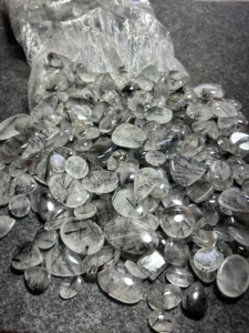 Trimurti Gems <b>Cheap</b> Price Natural Black Rutilated Quartz Cabochon Calibrated Mix Shape Black Rutile Semi-Precious Gemstone - Product Image 4