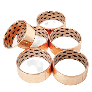 ปลอกทองเหลืองเคลือบกราไฟต์แบบไม่ใช้น้ำมันหล่อลื่น - Product Image 4