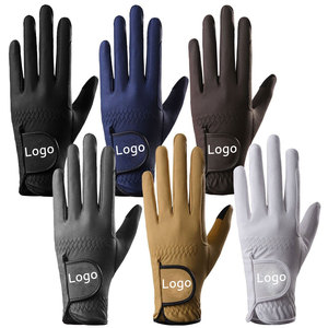 Breathable PU Equestrian Riding Gloves Flexible Anti Slip Horse Racing Gloves Comfortable Grip Design for <b>Cycling</b> Training - Product Image 6
