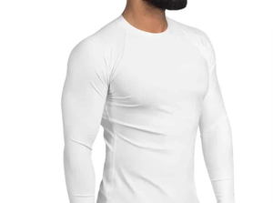 High Quality Mens Rash Guard Long Sleeve <b>Compression</b> Fitness <b>Shirt</b> Quick Dry Breathable Gym Sportswear Manufacturer - Product Image 3