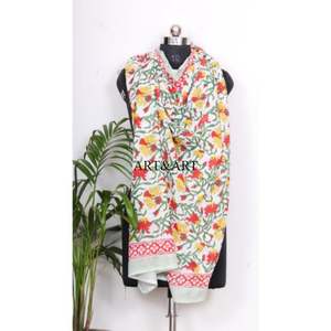 Pareo Bohemio 100% Algodón, Pañuelo Envolvente, Ropa de Playa, para Fiestas, Pareo de Playa para Mujer, Elegante y Alegre - Product Image 1