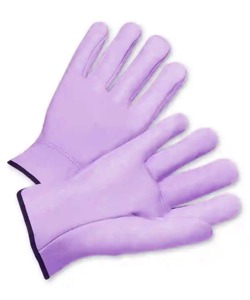 Leather Work Gloves Unisex All Seasons Daily Use Durable Cowhide Breathable Non Slip Protection - Product Image 5