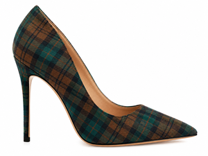 Escarpins à talons aiguilles écossais personnalisés pour femmes – Chaussures à talons hauts à carreaux de qualité supérieure pour fêtes et mariages - Product Image 2