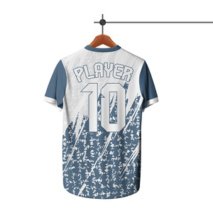 Jersey de Fútbol Personalizado, Transpirable, 100% Poliéster, Cuello Redondo, Corte Atlético, Sublimado, Malla de Secado Rápido, Manga Corta - Product Image 3