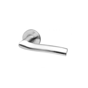 Poignée de tirage à levier tendance en acier noir pour porte d'armoire, personnalisable avec barre de confidentialité et serrure de porte, quincaillerie pour la maison - Product Image 6