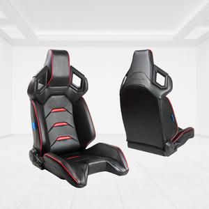 Silla de Juego Ergonómica de Cuero PU Raptor Resistente, con Marco de Tubo de Acero, Reclinable y Ajustable, para Computadora, PC y Escritorio - Product Image 3