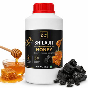 Résine de Shilajit de qualité supérieure 1 kg infusée au miel, mélange d'herbes 100 % naturel du Shilajit de l'Himalaya pour l'énergie et le bien-être - Product Image 2