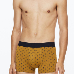 Nuevos Calzoncillos Boxer Transparentes y Sexys para Hombre, Diseño Personalizado, Transpirables, de Spandex/Algodón, con Patrón de Rayas, para Venta al Por Mayor - Product Image 1