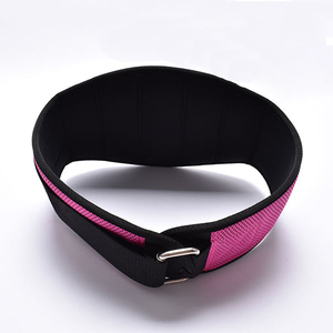 Custom Manufactured Waist Support Weightlifting Waist Belt Cowhide Leather Fitness Weightlifting Belt - Product Image 2