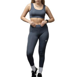 Conjunto Deportivo de Alta Calidad para Entrenamiento, Leggings de Cintura Alta, Camiseta de Manga Larga, Ropa Deportiva para Gimnasio, Ropa Deportiva para Mujer, Conjunto de Yoga - Product Image 1
