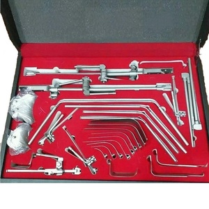 Sistema de Retracción Manual de Columna Vertebral Thompson, Acero Inoxidable, Cirugía General Ortopédica, Trasplante, Base para Instrumentos Clase I - Product Image 1