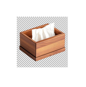 Caja de pañuelos de madera de acacia con diseño único, forma rectangular, para decoración de mesas de cafeterías y hoteles, a precio económico. - Product Image 3