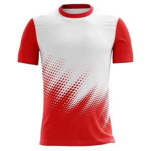Camiseta de Manga Corta para Hombre con Estampado Geométrico, Cuello Redondo Blanco y Verde, Transpirable, de Secado Rápido, Deportiva, Corte Regular, Tejido de Punto, Talla 2XL - Product Image 3