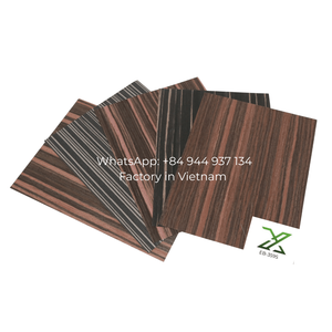High Quality Rotary Cut Engineered Ebony <b>Veneer</b> Panels 2500x640mm Eco Friendly for Furniture and Door Applications - Product Image 5