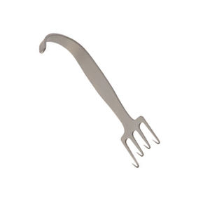 เครื่องมือถ่างแผลผ่าตัดหน้าผากแบบโค้ง 18 ซม. ขนาด 38 มม. x 18 ซม. แบบ 4 ง่าม ขายดี ได้รับการรับรองมาตรฐาน CE โดย Grip Surgical - Product Image 3