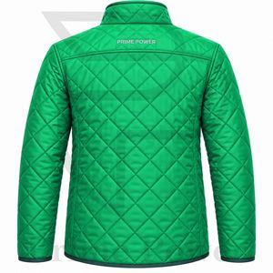 Chaqueta Acolchada para Hombre Prime Power, Cuello Alto, Cierre de Cremallera, Ligera, Cálida, Informal, Corte Regular, para Otoño, Precio Bajo - Product Image 2