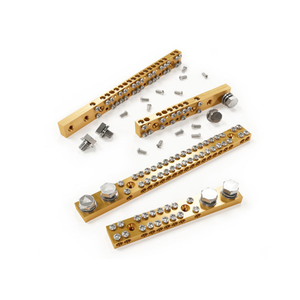 Industrial Brass Neutral Link Terminal Block for Electrical Installations and Industrial Power Systems - Product Image 6