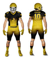 Conjunto de Uniforme de Fútbol Americano de los Falcons, Jersey Gris de Manga Corta, Absorbente de Humedad, Kit de Equipo Masculino, Servicio OEM