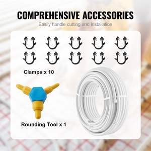 Tubería de Plomería para Calefacción por Suelo Radiante PEX-AL-PEX de 164 pies, Diámetro de 0.79'' (20 mm), Compuesto de Aluminio y Plástico, Espesor Interior de 0.08'' (2 mm) - Product Image 5