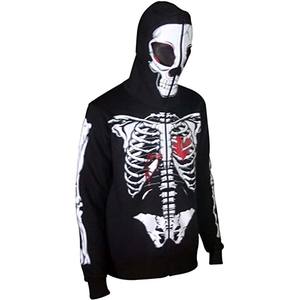 Veste à capuche zippée pour homme, sweat-shirt à capuche en polaire avec poches kangourou, tenue décontractée urbaine - Product Image 2