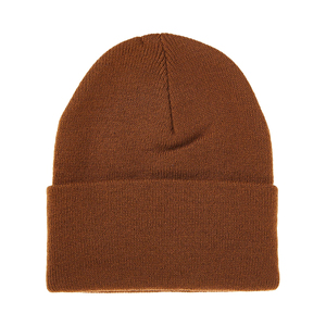 Custom Logo Cuffed Knit Beanie Premium Soft 100% Polyester Unisex Babies <b>Winter</b> <b>Cap</b> OEM ODM Private Label Headwear Manufacturer - Product Image 4