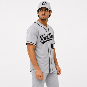 Camiseta de béisbol transpirable con tela suave para entrenamiento de equipo y uso en partidos, con comodidad activa para los jugadores OEM - Product Image 2