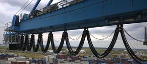 Sistema de Cables Festoon de Acero Galvanizado Industrial CMK, Solución de Gestión de Cables de Alta Resistencia para Vigas en I y Rieles en C - Product Image 2