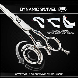 Tijeras de Peluquería de Acero Inoxidable de Alta Calidad, Afiladas como Cuchillas de Barbero, Precio de Fábrica - Product Image 6