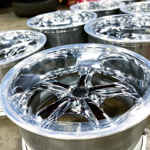CF Forged VSKF <strong>Wheels</strong> 2 /3 Piece <strong>17</strong> 18 19 20 <strong>Inch</strong> Chrome / Polished Step Lip Deep Dish Rims 5x114.3 5x120 Fit 350Z G35 Supra RX7 - Product Image 3