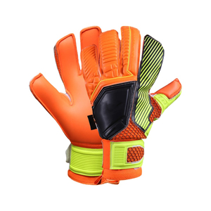 Guantes de Portero de Fútbol 2026, de Cuero, Profesionales, para Exteriores, con Dedos Completos, Correa de Muñeca Ajustable con Gancho y Bucle, Cómodos - Product Image 1