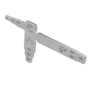 Regla de Medición para Implantes Dentales, Calibrador de Medición en Forma de T, Calibrador de Distancia Interdental, Herramientas de Odontología - Product Image 6