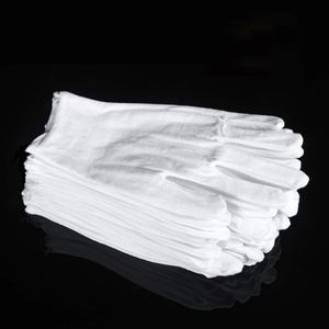 Guantes de Algodón con Forro de Algodón/Poliéster, Dedos Completos, Precios Competitivos, Guantes de Seguridad de Tela de Algodón Tejido, Más Vendidos - Product Image 5