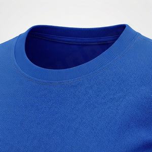 T-shirt décontracté pour femme, style mode, couleur unie personnalisable, prix de gros, vêtements de sport respirants de qualité supérieure pour l'été - Product Image 4