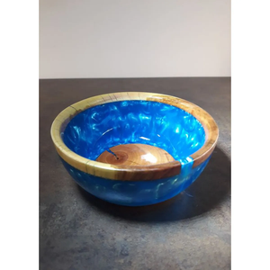 Tazón de Arroz de Madera y Resina Epoxi, Vajilla Moderna y Clásica para Bodas y Cocina, Ecológica, para Ensaladas, Frutas y Alimentos - Product Image 5