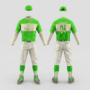 100% Polyester Baseball Uniform Breathable Fabric Lightweight Comfortable Fit Unisex Baseball Uniform Ideal For Sports Wear - Product Image 6